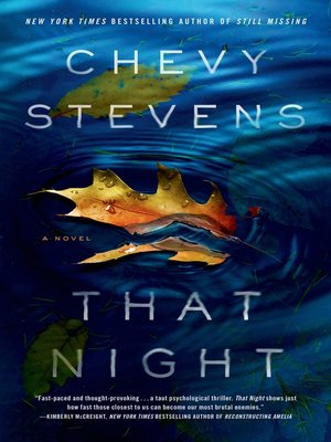 cover image of That Night: a Novel
